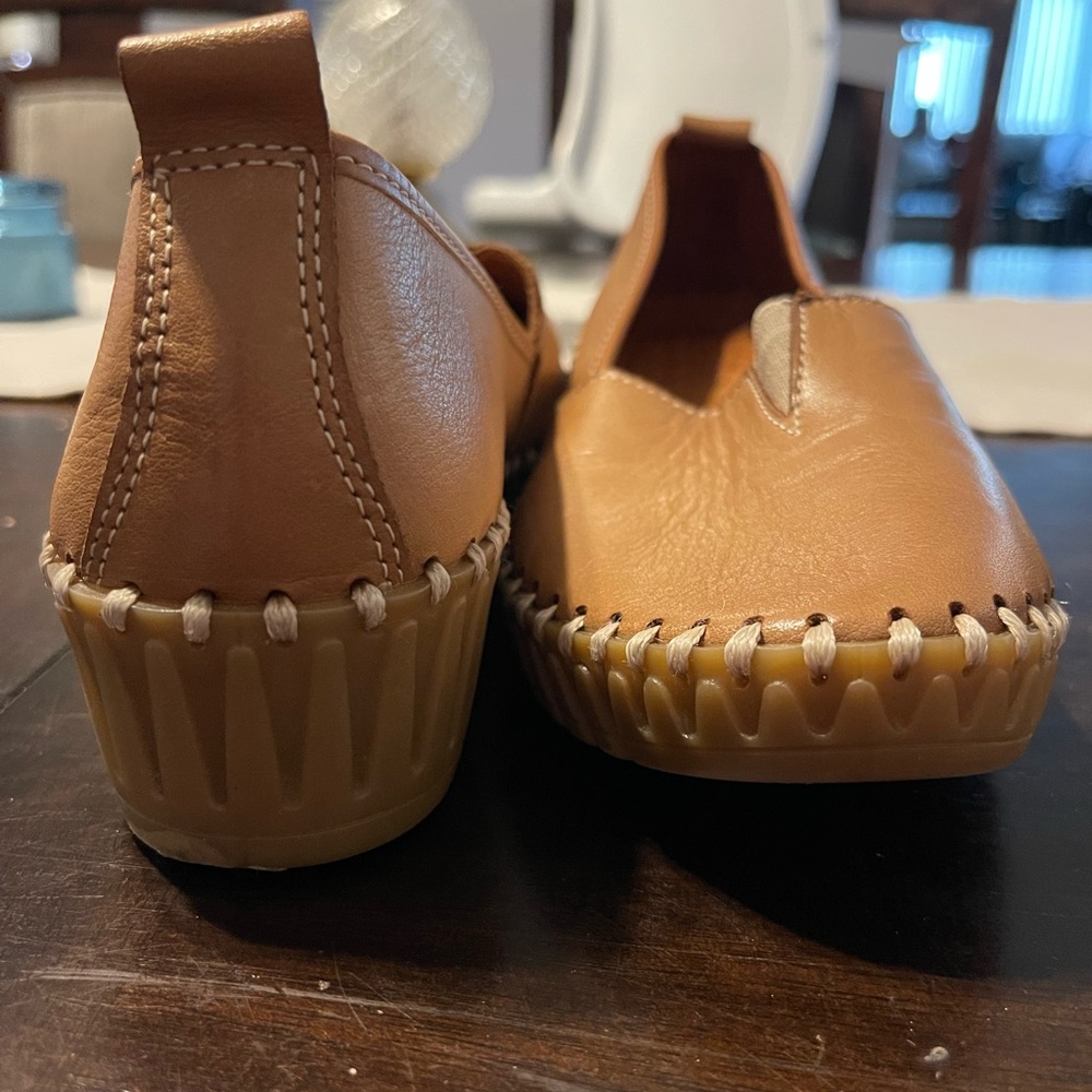 Spring Step Brown Slip-On Flats - Picture 3 of 8